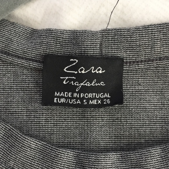 Gray Zara Crop Top - Picture 4 of 4